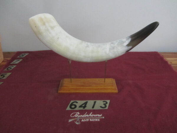 6413 Extra Large Horn- Left - Scrimshawable