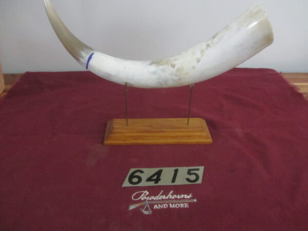 6415 Extra Large Horn- Left - Scrimshawable